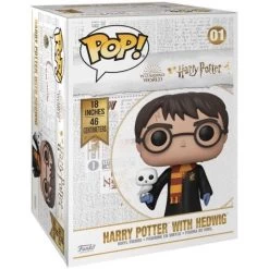 FUNKO POP! - Harry Potter Mit Hedwig Figur - Harry Potter 46cm -Collector Verkauf 1 funko pop figure harry potter harry potter supersized 18 box