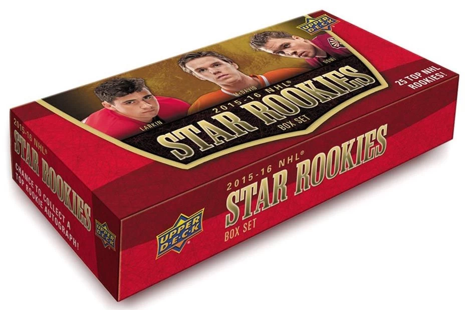 Upper Deck 2015-2016 NHL Star Rookies Box Set 3 Upper Deck 2015-2016 NHL Star Rookies Box Set