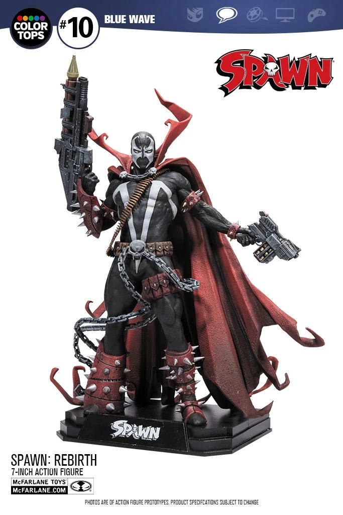 Spawn: Rebirth Spawn 17cm Color Tops Figur 4 Spawn: Rebirth Spawn 17cm Color Tops Figur – Bild 2