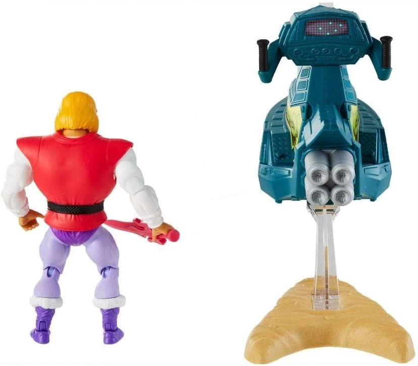 MATTEL Masters Of The Universe - Prince Adam Sky Sled Actionfigur 9 MATTEL Masters Of The Universe - Prince Adam Sky Sled Actionfigur – Bild 7