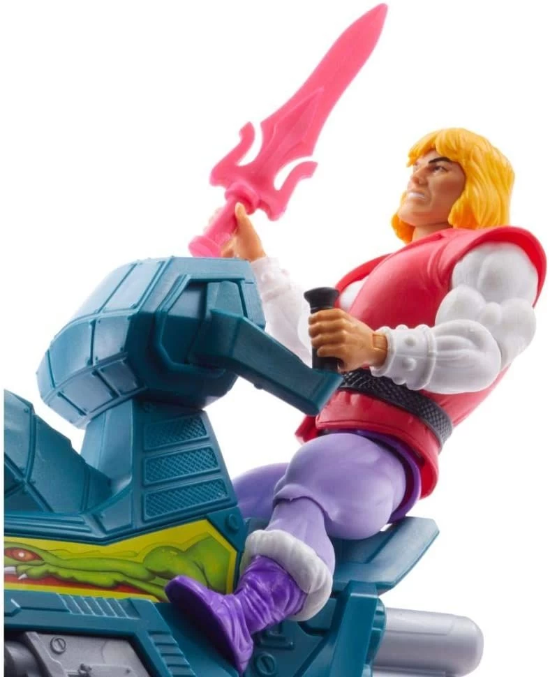 MATTEL Masters Of The Universe - Prince Adam Sky Sled Actionfigur 4 MATTEL Masters Of The Universe - Prince Adam Sky Sled Actionfigur – Bild 2