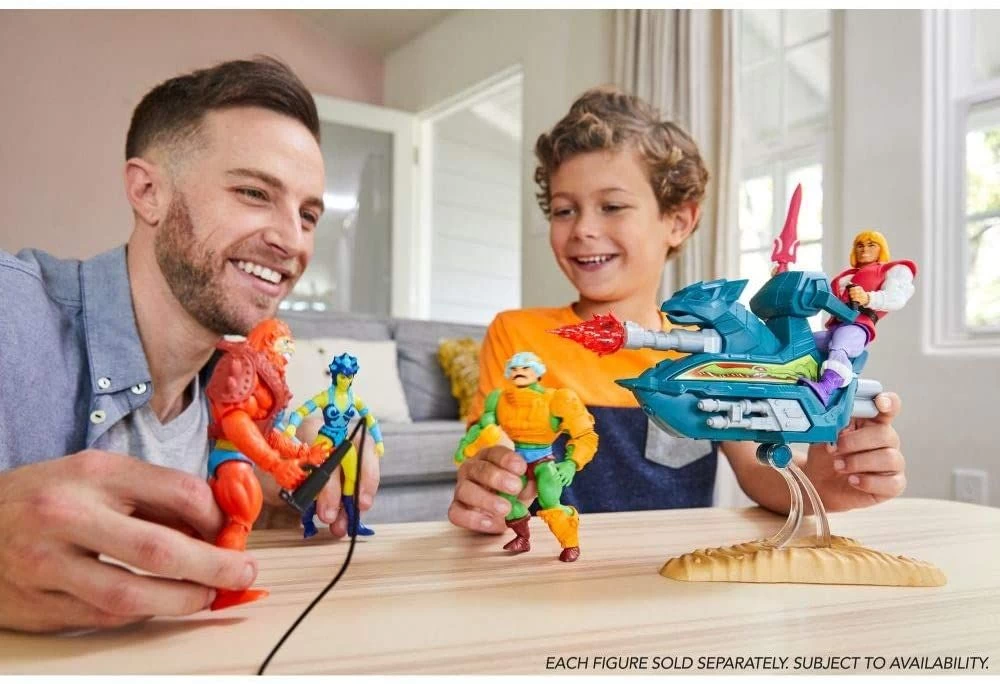 MATTEL Masters Of The Universe - Prince Adam Sky Sled Actionfigur 10 MATTEL Masters Of The Universe - Prince Adam Sky Sled Actionfigur – Bild 8