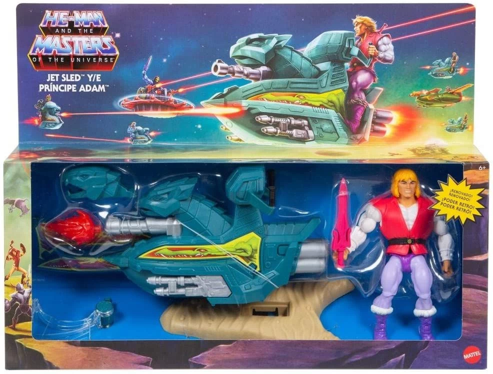 MATTEL Masters Of The Universe - Prince Adam Sky Sled Actionfigur 11 MATTEL Masters Of The Universe - Prince Adam Sky Sled Actionfigur – Bild 9