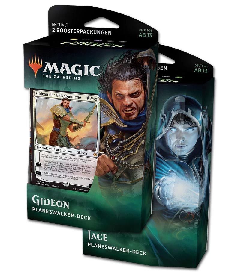 Wizards Of The Coast Magic Krieg Der Funken Planeswalker-Decks 2er Set (DE) 3 Wizards Of The Coast Magic Krieg Der Funken Planeswalker-Decks 2er Set (DE)