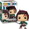 FUNKO POP! Demon Slayer - Tanjiro Kamado Figur -Collector Verkauf z8kid1dhnczel9